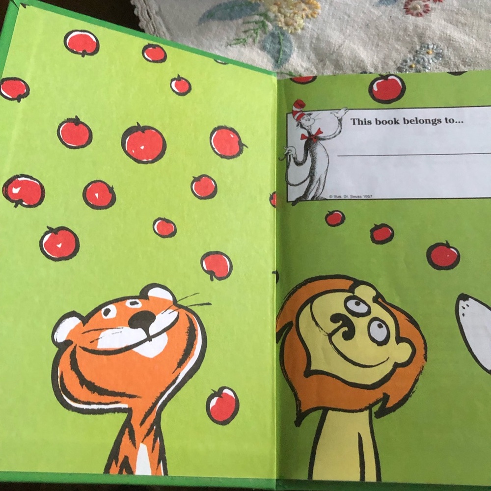 Dr Seuss "Ten Apples Up On Top" Early Moments printing 2010 - Picture 5 of 13